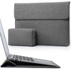 HYZUO 13.3-14 Inch Laptop Sleeve with Stand Feature for MacBook