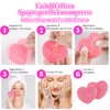 Scettar 20 Pieces Facial Cleansing Sponges Compressed Face Sponges Heart