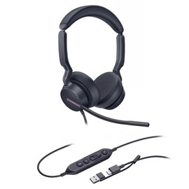 Yealink UH46 Dual Teams USB-C/A Professional USB Wired Headset – 1308182