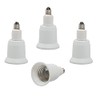 E-Simpo 4pcs E11 to E26 E27 Light Socket Adapter LED