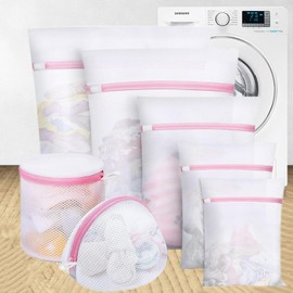 Bolsas de Lavandería,7 Packs Bolsa para Lavar,Antideformación y Antiabrasión,Bolsas de Malla de Lavandería para Delicados,Laundry Bag de Viaje Apto para Ropa,Ropa Interior,Bragas,Faldas,Camisas