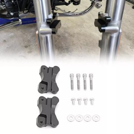 CB 21" Wheel Fender Adapter Spacers Kit For Harley Softail Slim Heritage Classic