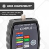 THE CIMPLE CO Coax Cable Tester, 8 Port, Wire Tracer,