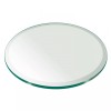 Pro Safe Glass 15" Round Tempered Glass Table Top 1/2"