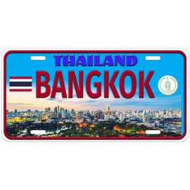 Bangkok City04 Thailand Novelty Car License Plate