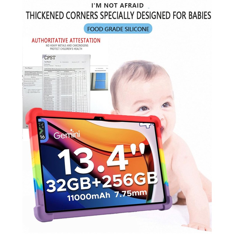 AKNICI Case for DOOGEE Tab G6 Max/TABWEE T60 Pro/TECLAST T65