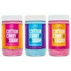 The Candery Cotton Candy Floss Sugar Raspberry Blue, Strawberry, Vanilla
