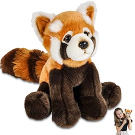 HOWBOUTDIS Adorable, Plush 9 inch Red Panda - Super Cuddly and Huggable - Great Gift Idea for Anyone - Perfect for Animal Lovers of All Ages - Ages 3+
