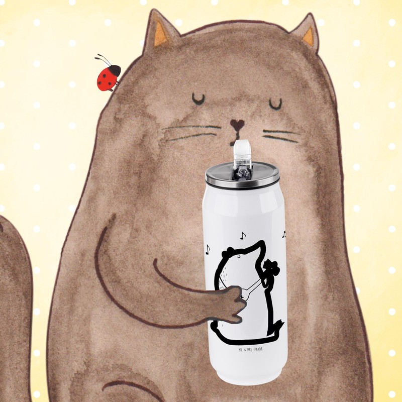 Mr. & Mrs. Panda Drinks Cans Drinking Bottle Bear Song