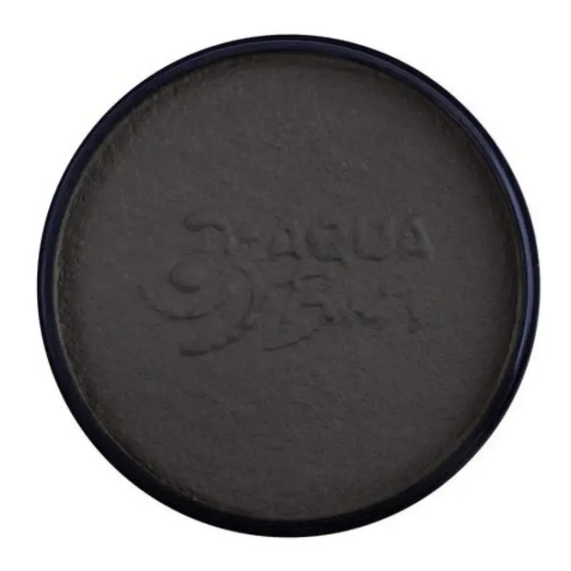 Maquillaje Face Paint Aqua Bond's Mate Negro 40g Hipoalergénico