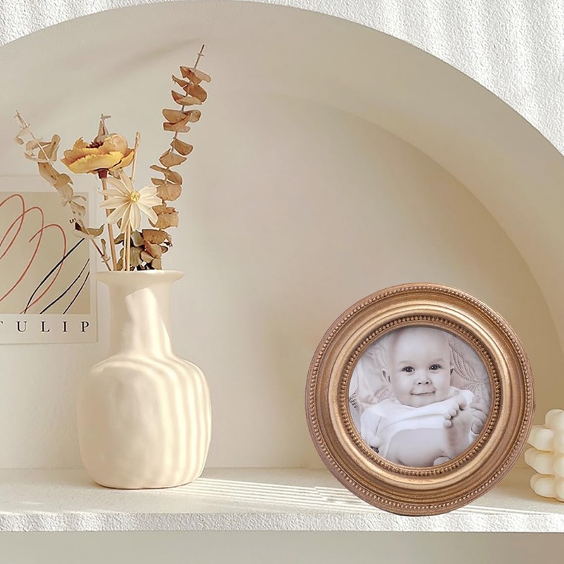 3 x 3 Picture Frames,Round