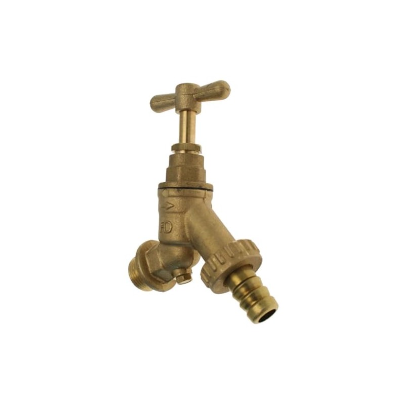 WRAS Outside Tap with Double Check Valve 1/2'' - Garden