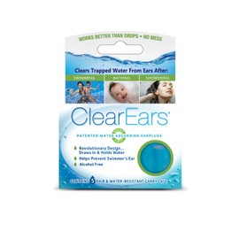 CLEAREARS Water ABSRB EARPLUGS Size: 5 PR