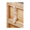 TT False Front Cabinet Clips (5 Sets) - 4-1/2" Fake Drawer Clips/False Drawer Fr...