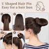 Bobby Pins, U Shaped Hair Pins 200 Pcs Thicken HairPins