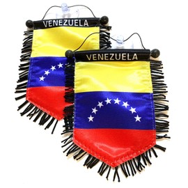 Venezuelaian small Venezuela flag for cars home wall door window flag accessories decoration hanging decor banners