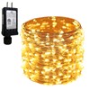 Wtaleop 75ft Outdoor String Lights Waterproof, Plug-in Fairy Lights, 200LED
