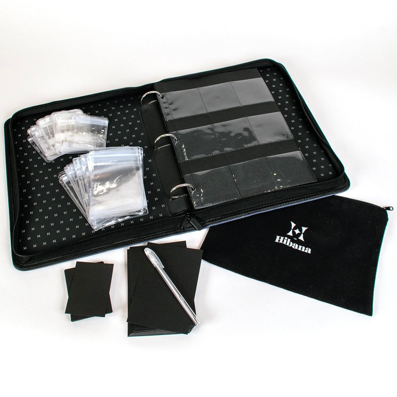 Hibana: Jewelry Case Home Edition - Steele - Zippered Binder,