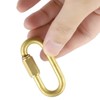 BNYZWOT Brass Quick Links D Shape Locking Quick Chain Repair