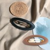 Große Haarspangen für Damen, einfach, matt, Vintage-Stil, einfarbig, modisches Haar-Accessoire