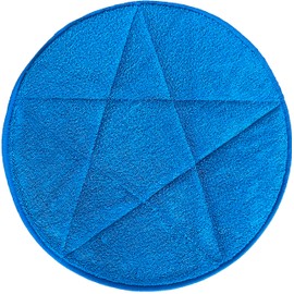 All-Star Microfiber Carpet Bonnets | 13" Blue - 6 Pack