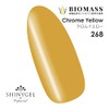 SHINYGEL Professional Shiny Gel Biomascara Gel, 268/Chrome Yellow, 0.1 oz