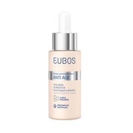 Eubos Anti-Age Hyaluronic 3D Booster 30 ml Aqua Gel for Intensive Care Against Wrinkles Skin Compatibility Dermatologically Tested