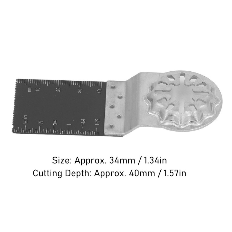 10Pcs Oscillating Saw Blades Carbide HSS Metal Quick Release for