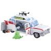 Ghostbusters Ecto 1 Vehicle Toy with Slimer Accessory for Kids