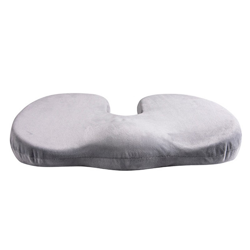 Large Memory Cushion Thicken Breathable Plush Desk Chair Cushion for