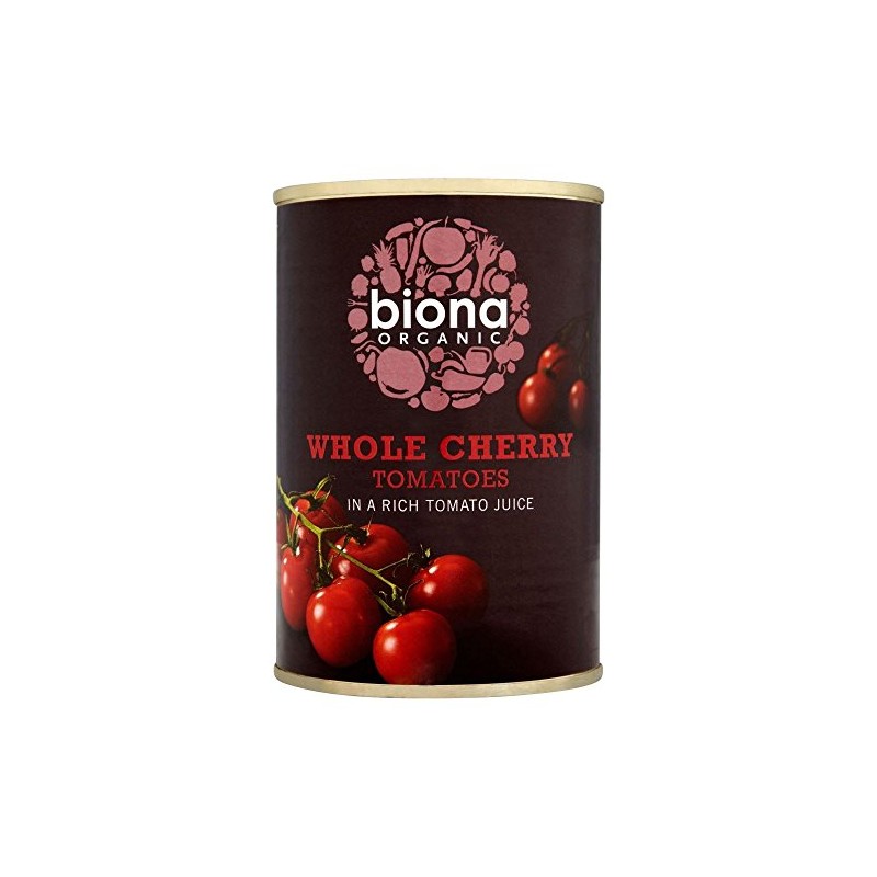 Biona Organic Whole Cherry Tomatoes (400g)