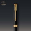 PARKER Sonnet Ballpoint Pen, Matte Black Lacquer with Gold Trim,