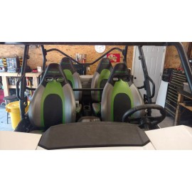 seat back 2 4 SEAT SET Harness Insert Seat Passthrough Bezel RZR UTV Race TERYX TERYX4