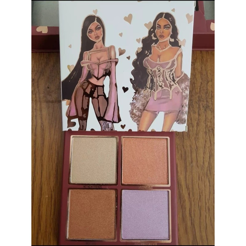 Set De Maquillaje Profesional Kylie Jordyn Sombras, Labiales