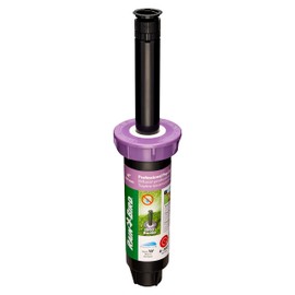 Rain Bird 1804APNP Professional Non-Potable Water Pop-Up Sprinkler, Adjustable 0° - 360° Pattern, 8' - 15' Spray Distance, 4" Pop-up Height, Purple Cap