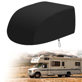 A Piece 31.5"L X 31.5"W X 14.96"H rv Air Conditioner Winter Cover Outside Camper Travel Trailer Ac Covers for Roof Compatible with I II III Mach 3 Plus - A/C Dust Proof Protective Cover Accessories