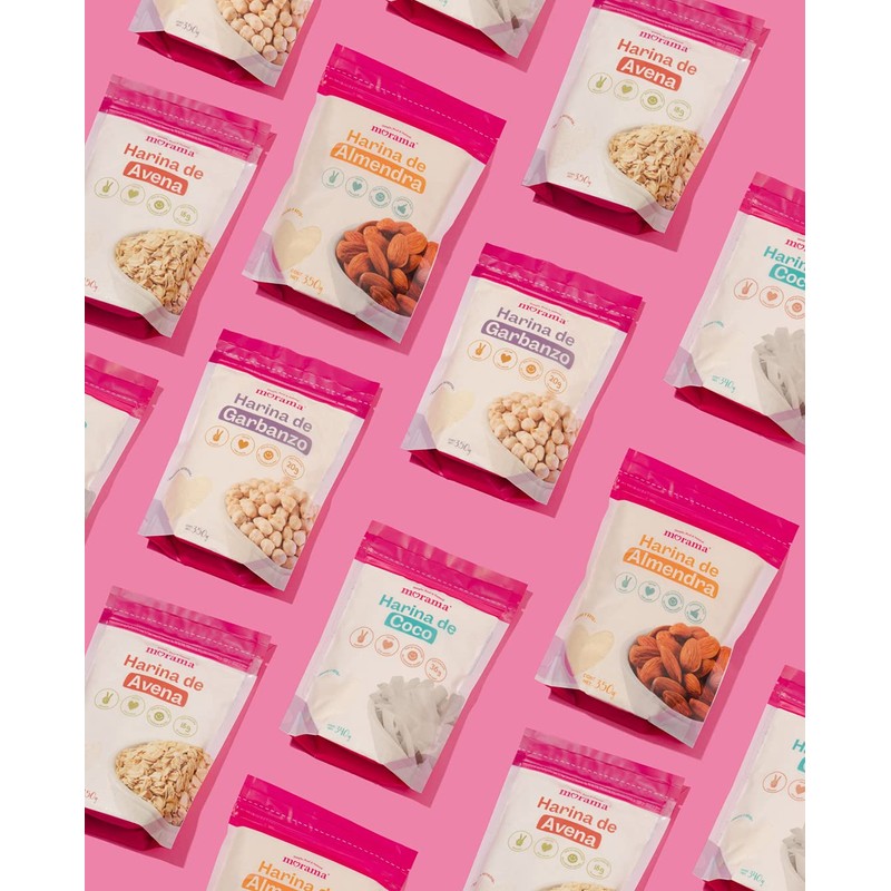 Morama, Harina de Garbanzo Vegana, Alta en proteína, Garbanzo Natural