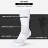 STARTER Men's Crew Socks 10-Pack DRI-FIT, Half-Cushion Mid Crew Socks