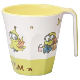 Skater MTH3-A Melamine Tumbler with Handle, 10.1 fl oz (300 ml), Minions Bob & Tim