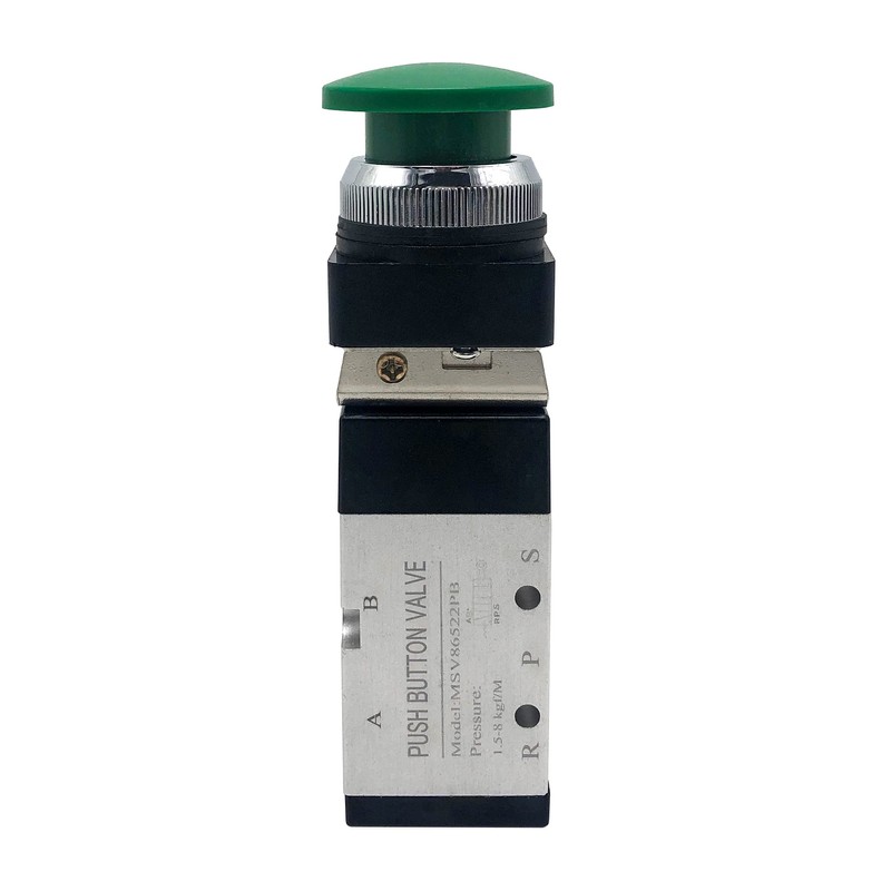 Pneumatic 5 Way 2 Postion Manual Control Push Button Air