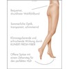 KUNERT Damen Strumpfhosen Fresh Up 10 Toeless klimaregulierend 10 DEN