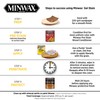 Minwax Gel Stain for Interior Wood Surfaces, Quart, Black
