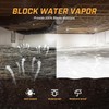 Crawl Space Vapor Barrier, 12 mil 10'x50', White Heavy Duty