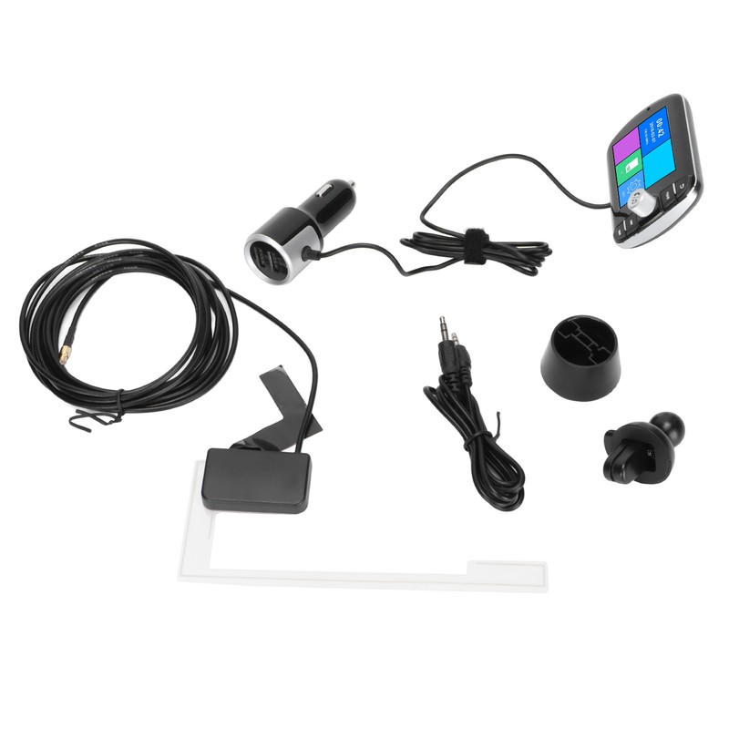 DAB004 Car Bluetooth FM Transmitter Anti Interference Noise Reduction Stereo