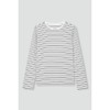 JAJU [JAJU] Women's Smart Cotton Round Neck Long Sleeve Lounge
