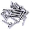 M3 (3mm x 20mm) Flanged TX Socket Button Machine Screw