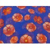 Lina & Lily Poppy Flowers Print Women's Infinity Scarf Lightweight