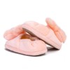 Enteer Baby Girls' Rabbit Slipper Rubber Sole Pink US 11-12