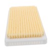 Healeved Shower Back Scrubber Wall-mounted Exfoliating Shower Brush for Back