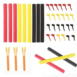 Vokowin 39pcs Fishing Zig Rig Foam Multi Kit Zig Aligna Loading Tool, Bait Line Chod Hooks Sticks Rigs Tool (K256-39)